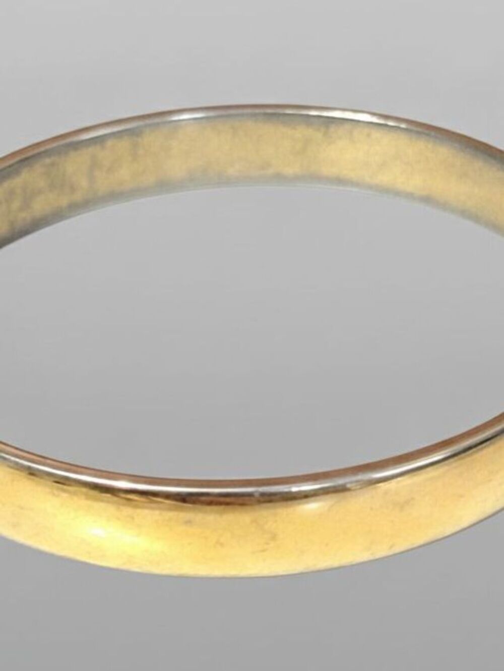 Vintage Monet Bracelet Bangle Brass-tone Designer Jewelry bn-2